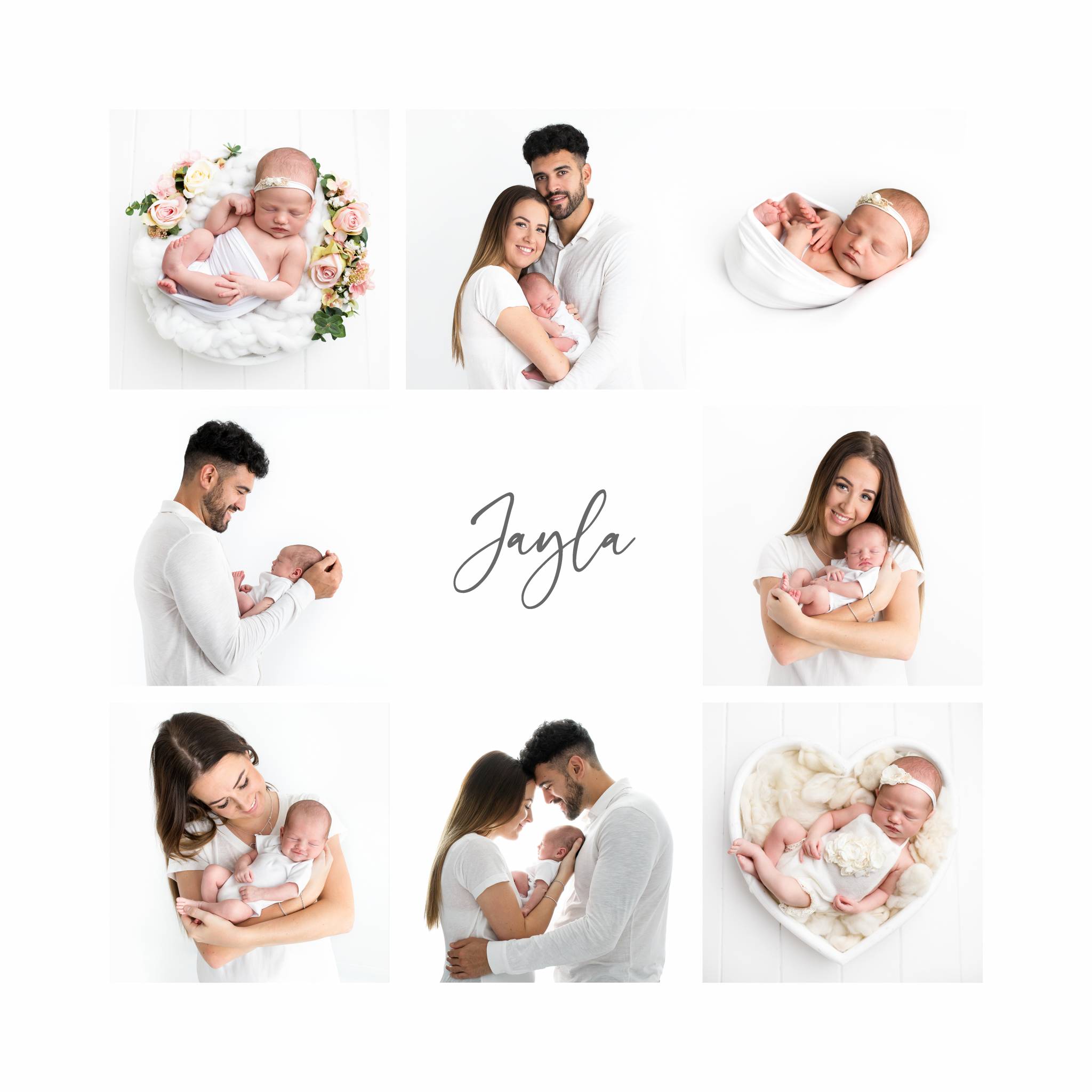 Newborn multi aperture frame