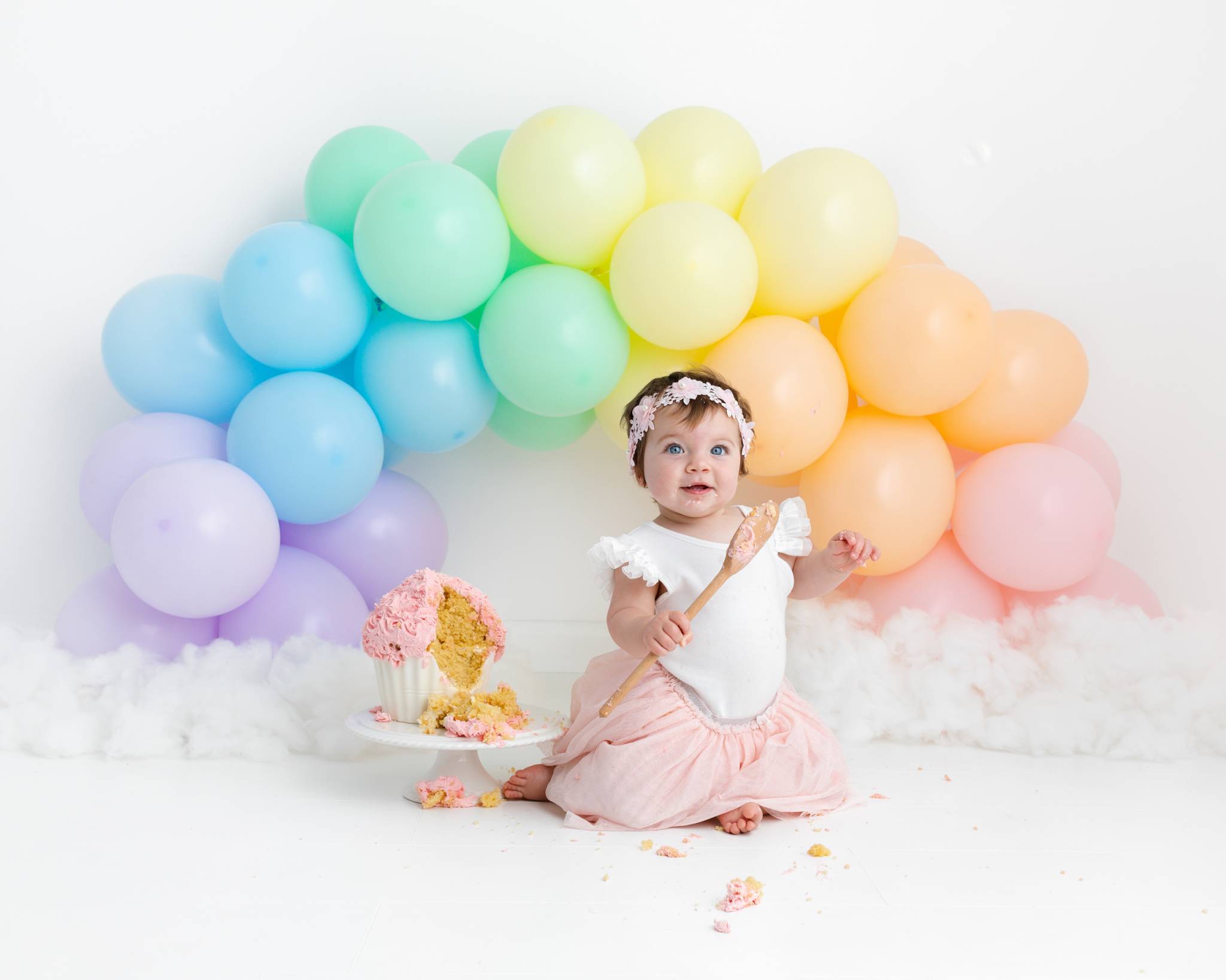 Cake Smash Photography, High Wycombe, Buckinghamshire, Baby, 1st Birthday, studio photoshoot