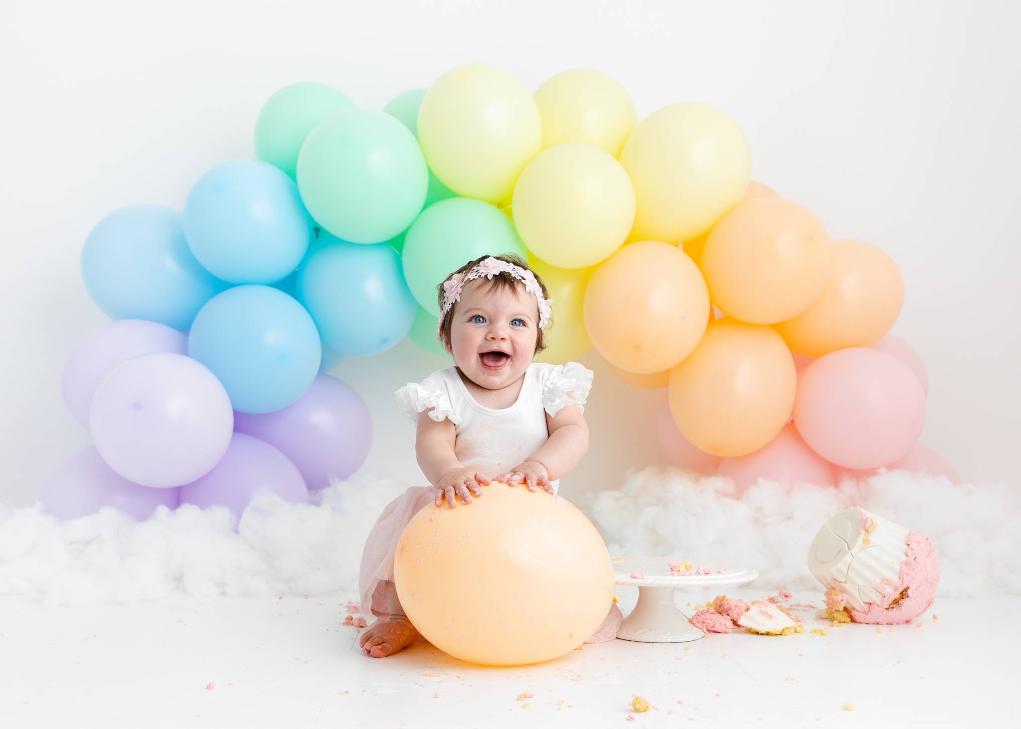 Cake Smash Photography, High Wycombe, Buckinghamshire, Baby, 1st Birthday, studio photoshoot